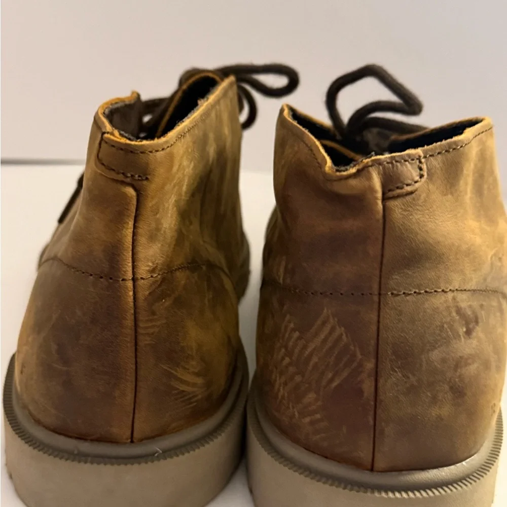 Reef Leucadian Brown Leather Chukka Boots Men’s 13